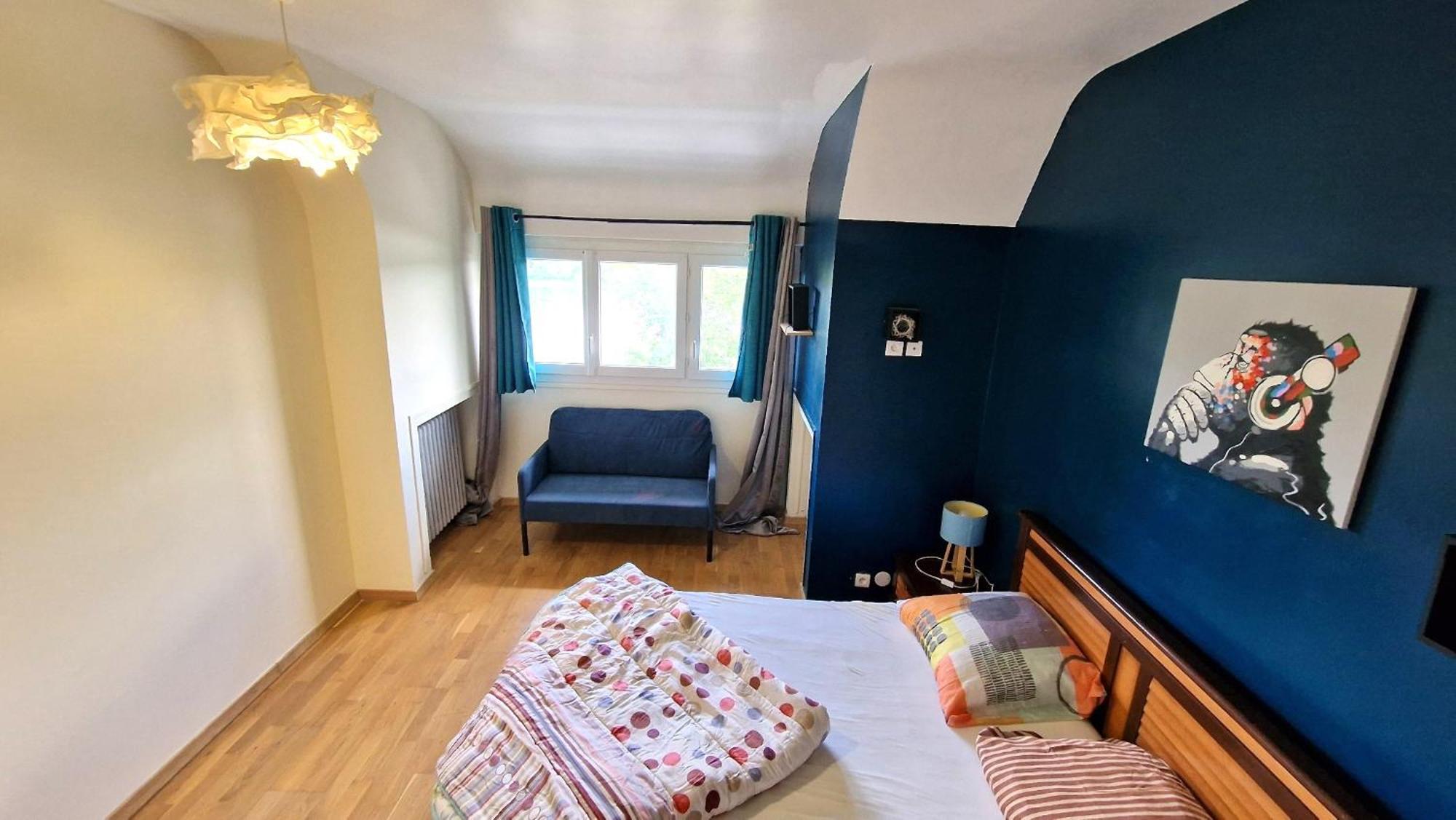 Appart 4 Chambres Parking Voitures Velos 10Min Blois Kültér fotó